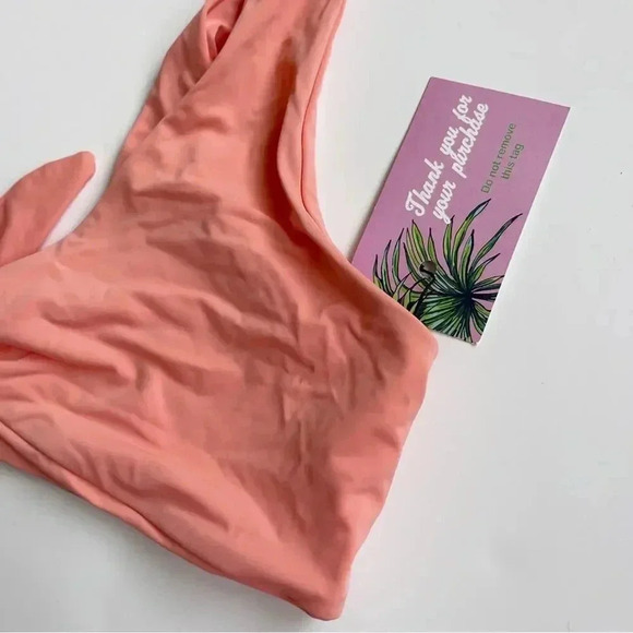 Dippin Daisys Muse Front Tie Bikini Top Large NWOT - Picture 3 of 5